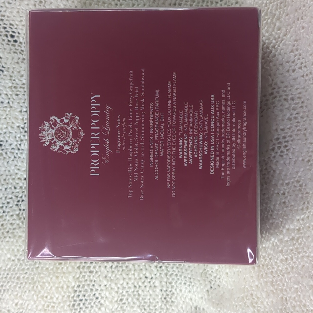 English Laundry Proper Poppy Eau de Parfum, 100ml/3.4fl oz - Picture 6 of 12